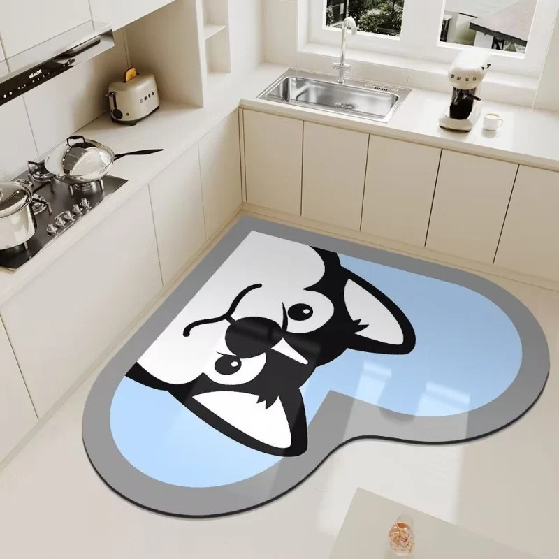 Cute Panda Themed Kitchen Floor Mat Stornfield