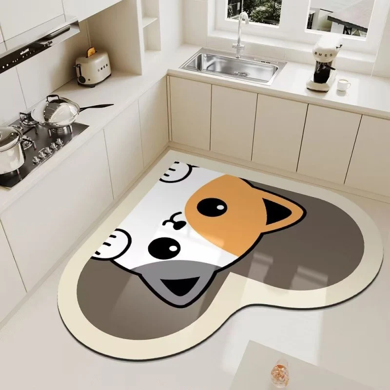 Cute Panda Themed Kitchen Floor Mat Stornfield
