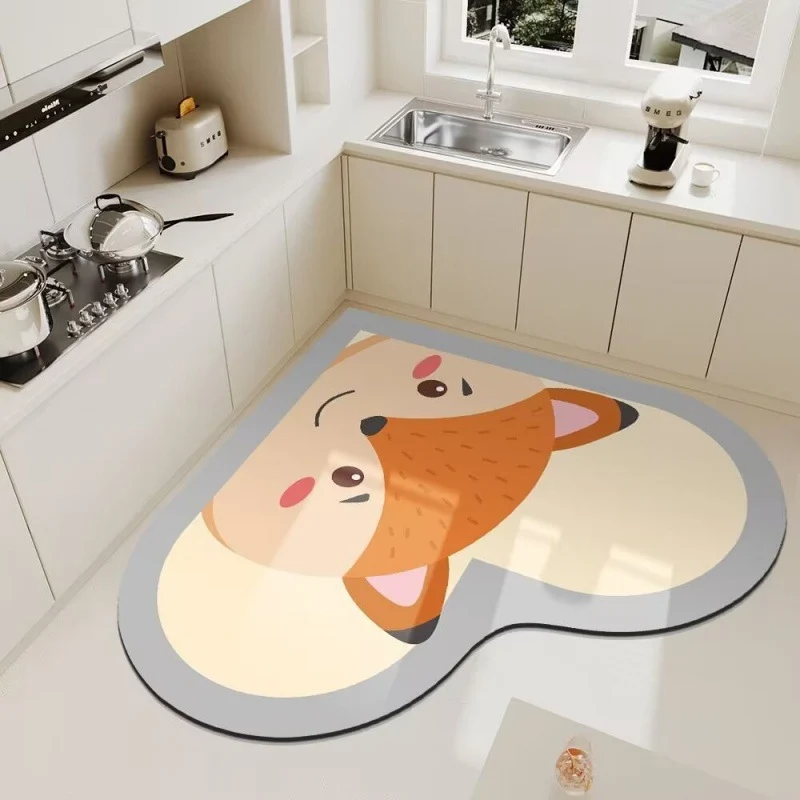 Cute Panda Themed Kitchen Floor Mat Stornfield