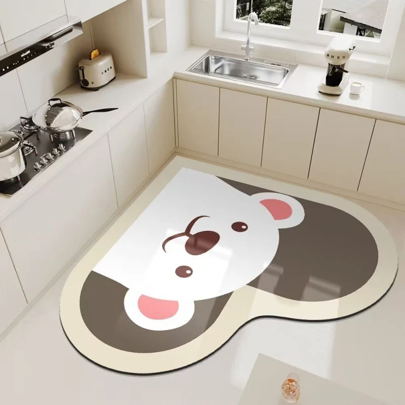 Cute Panda Themed Kitchen Floor Mat Stornfield