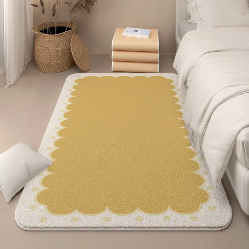 Cute Floral-Themed Memory Foam Area Rug Stornfield
