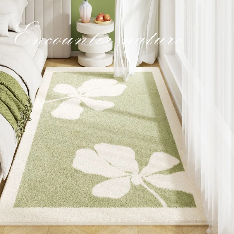 Cute Floral-Themed Memory Foam Area Rug Stornfield