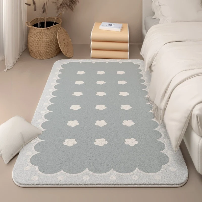 Cute Floral-Themed Memory Foam Area Rug Stornfield