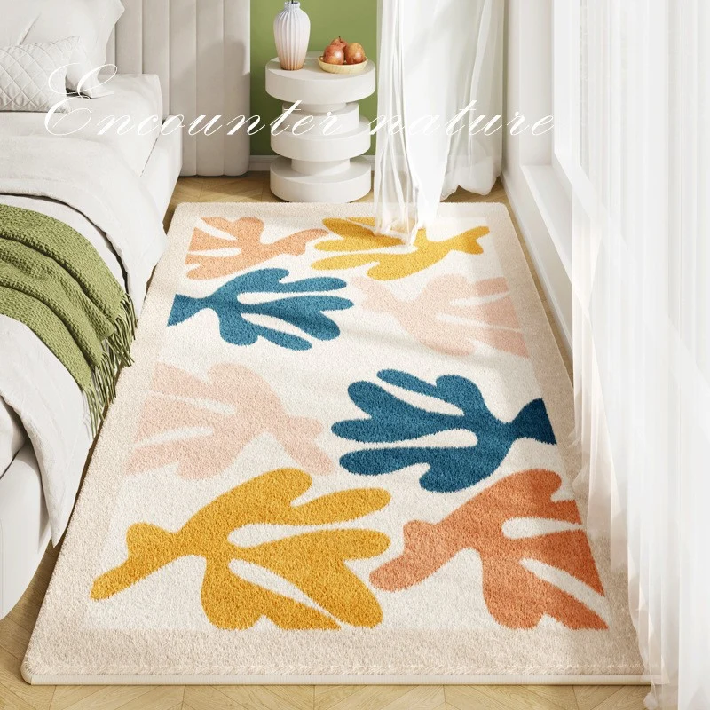 Cute Floral-Themed Memory Foam Area Rug Stornfield