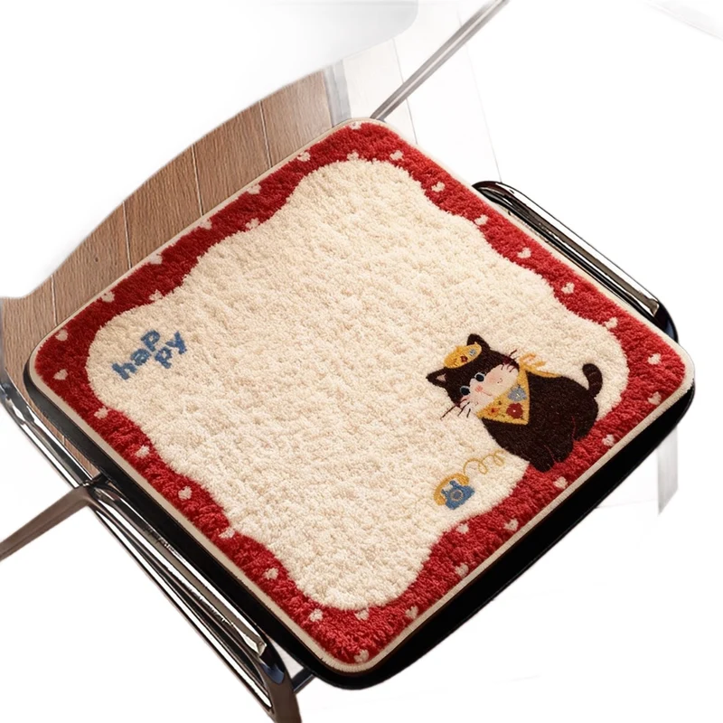 Cute Cat-Themed Chair Cushion Stornfield