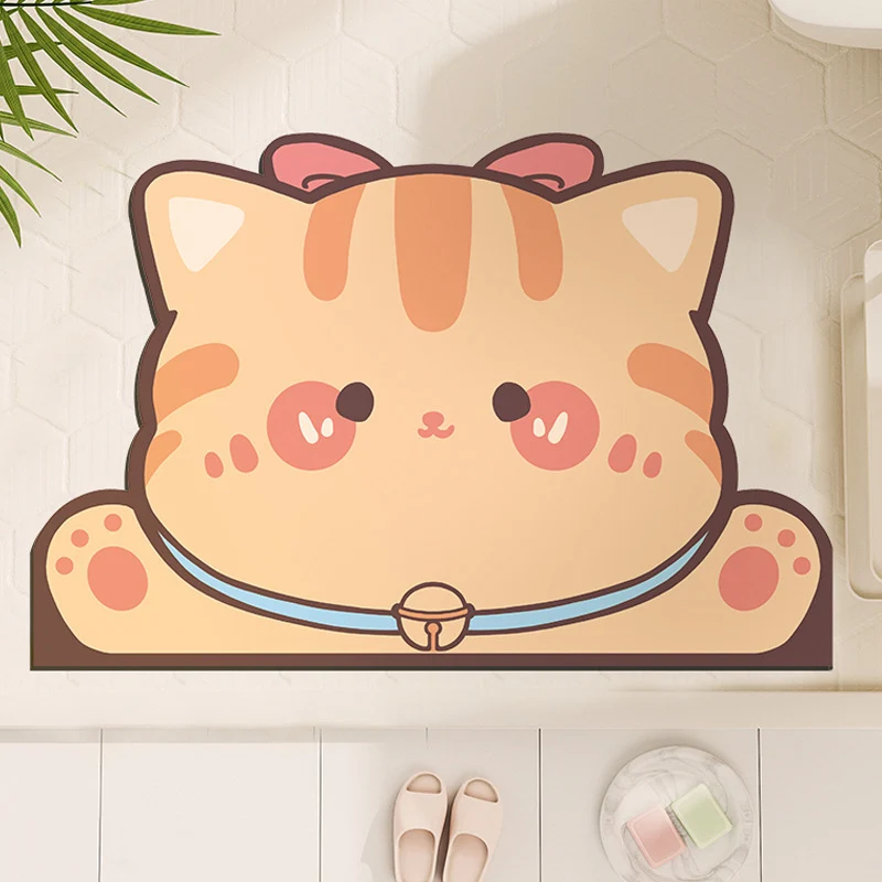 Cute Cartoon Dog-Shaped Bath Mat Stornfield