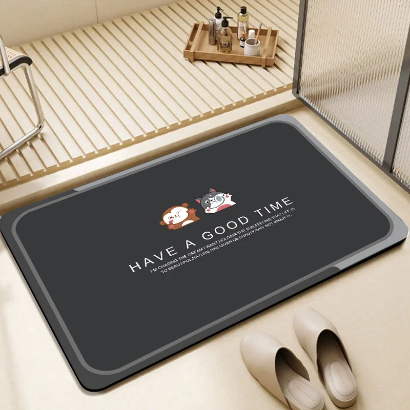 Cute Bunny-Themed Bathroom Mat Stornfield
