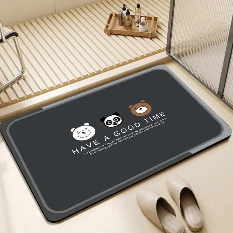 Cute Bunny-Themed Bathroom Mat Stornfield