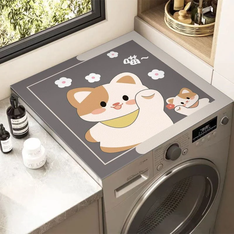 Cute Animal-Themed Decorative Laundry Mat Stornfield