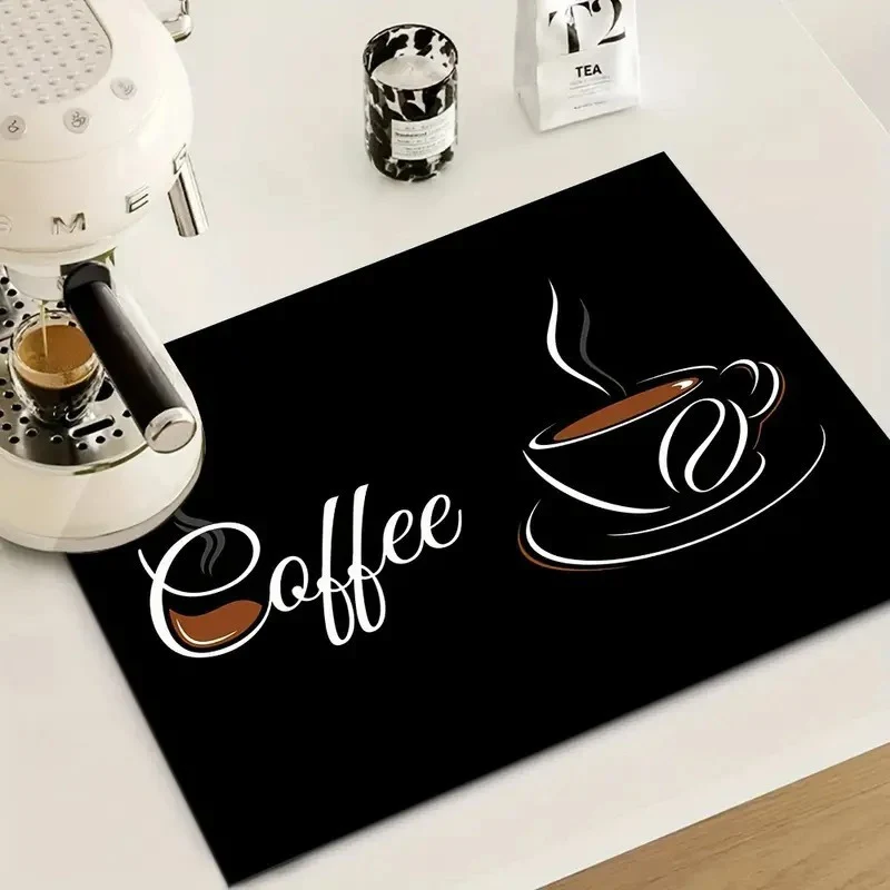 Coffee Bar Kitchen Mat Stornfield