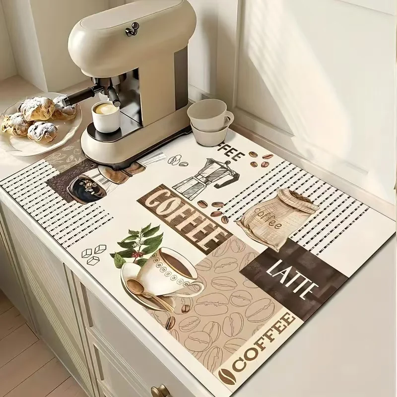 Coffee Bar Kitchen Mat Stornfield