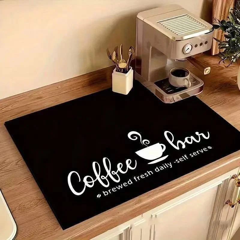 Coffee Bar Kitchen Mat Stornfield