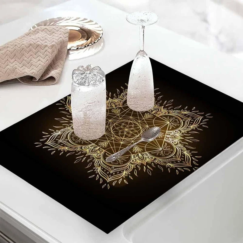 Coffee Bar Kitchen Mat Stornfield