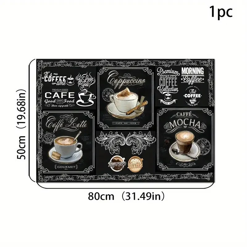 Coffee Bar Kitchen Mat Stornfield