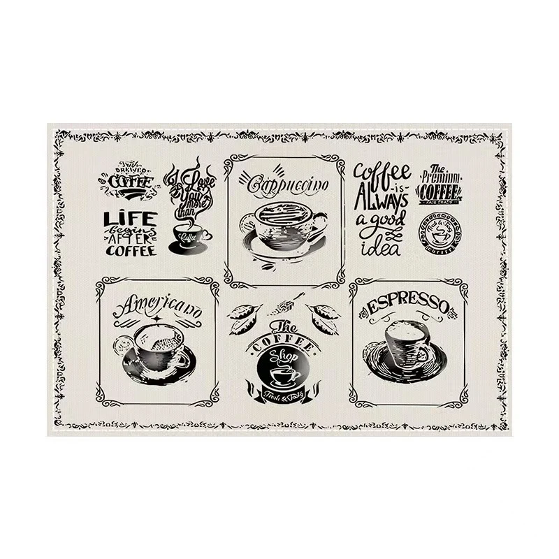 Coffee Bar Kitchen Mat Stornfield