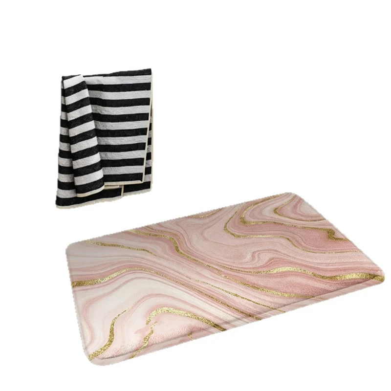 Coastal Nautical Bath Mat Stornfield