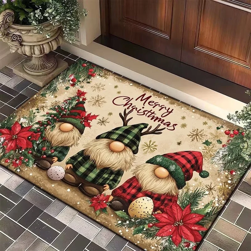 Christmas-Themed Welcome Mat Stornfield