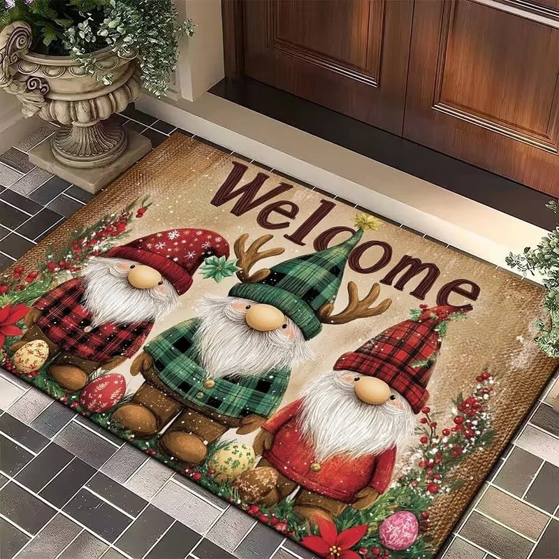 Christmas-Themed Welcome Mat Stornfield