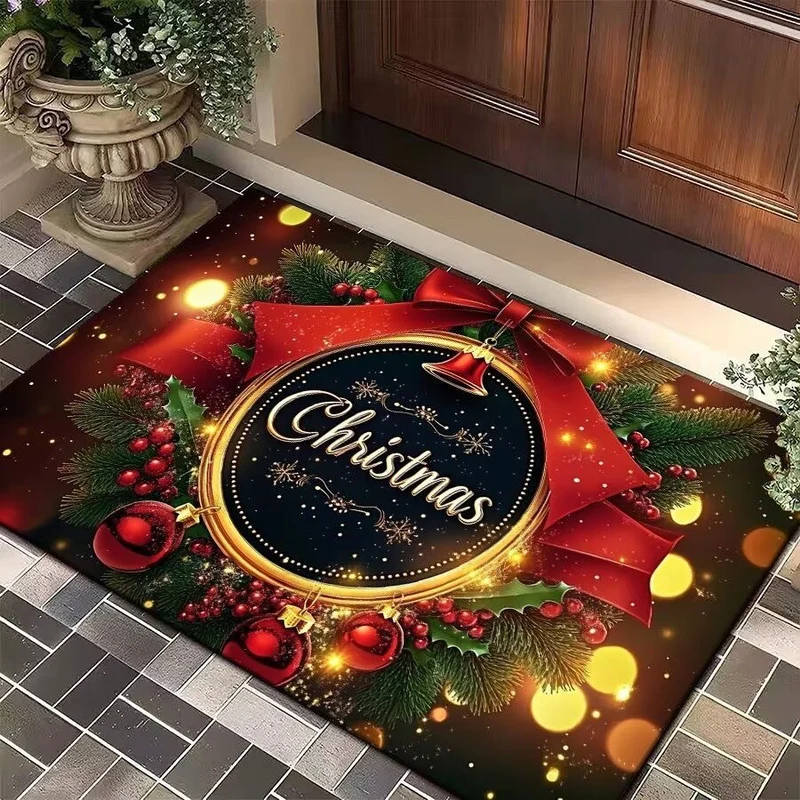 Christmas-Themed Welcome Mat Stornfield