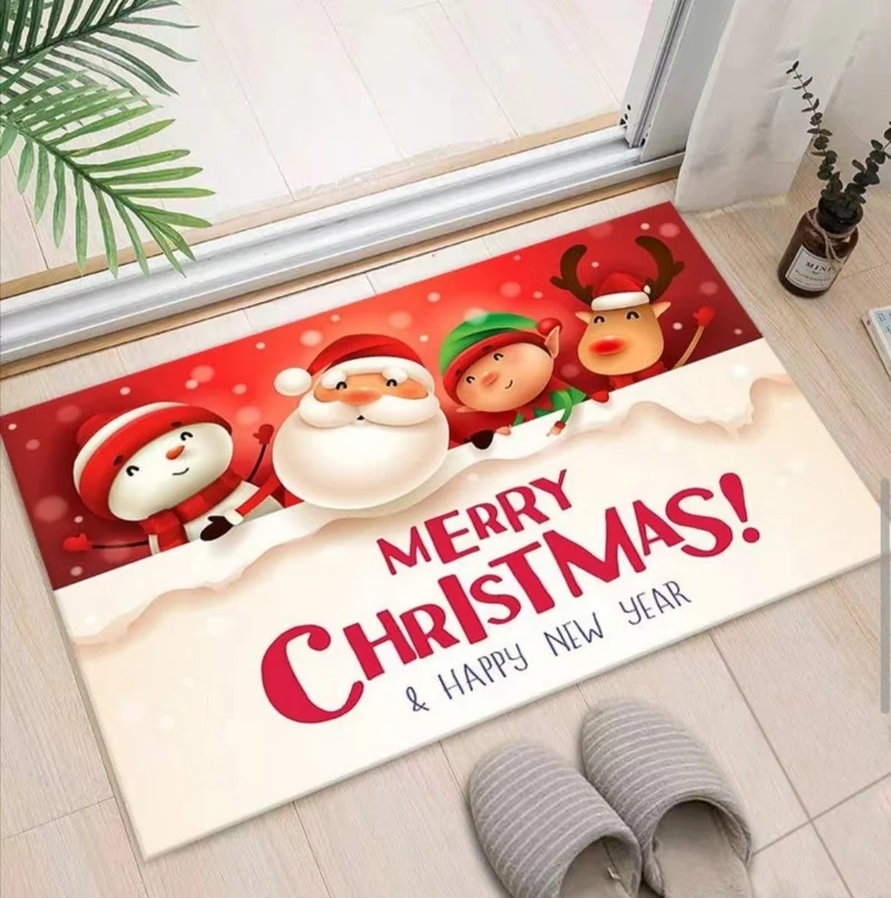 Christmas-Themed Entryway Mat Stornfield