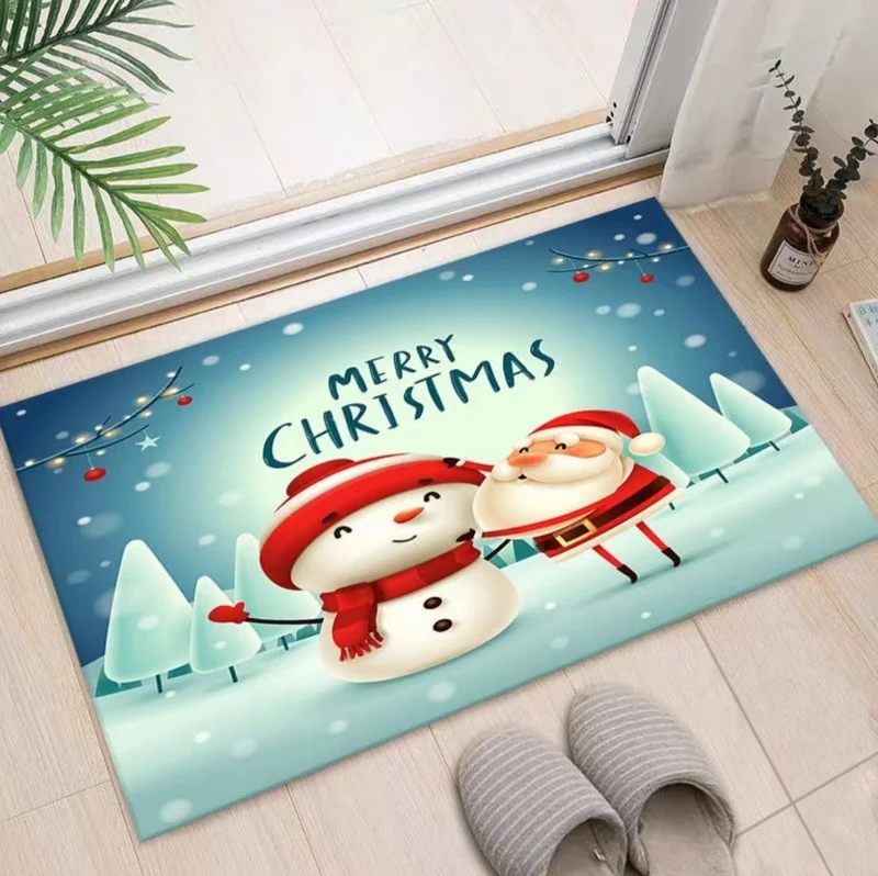 Christmas-Themed Entryway Mat Stornfield