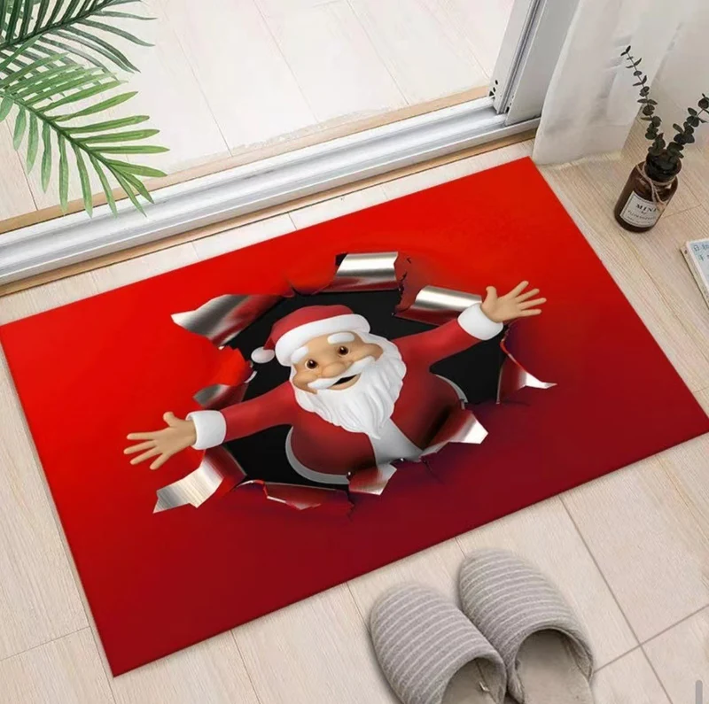 Christmas-Themed Entryway Mat Stornfield