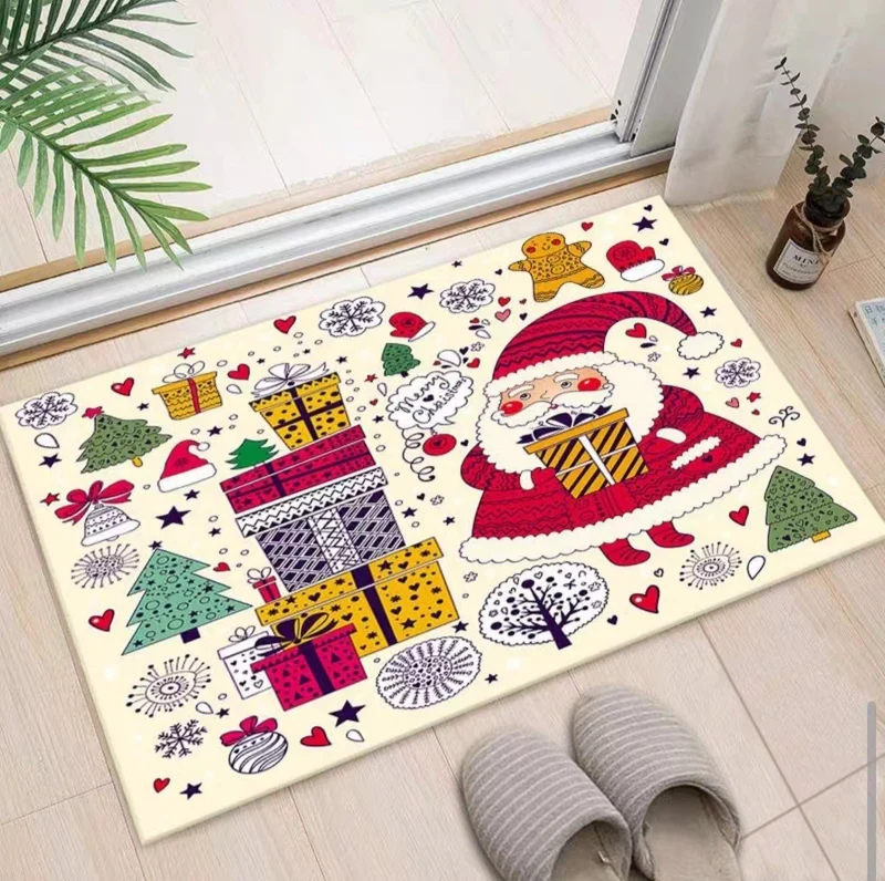Christmas-Themed Entryway Mat Stornfield