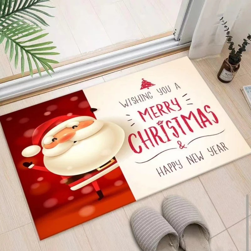 Christmas-Themed Entryway Mat Stornfield