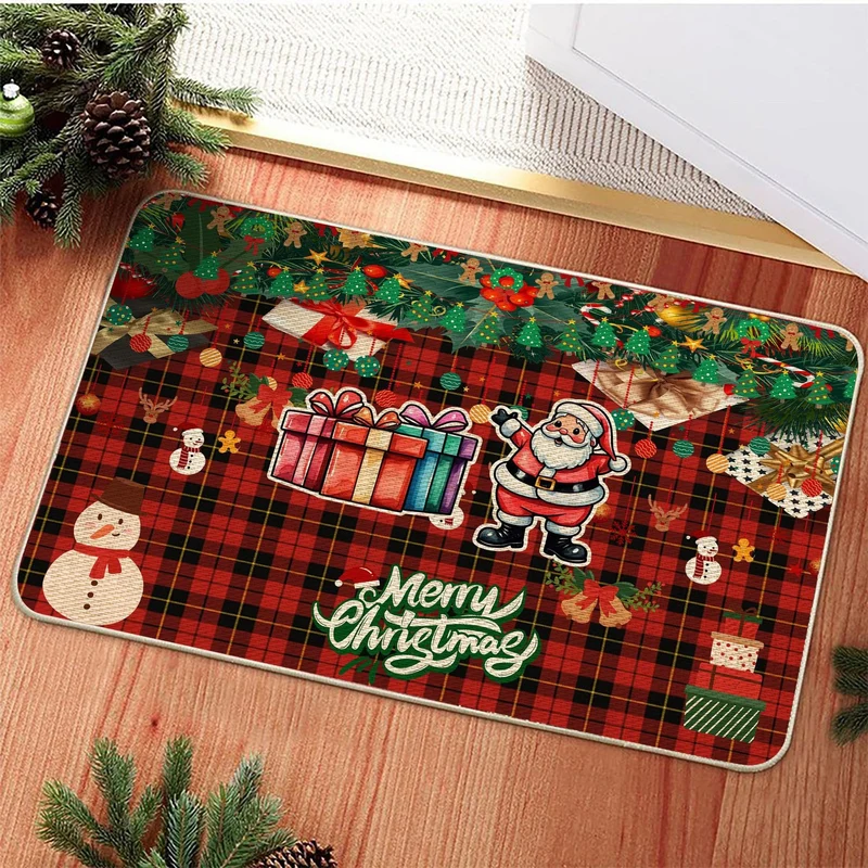 Christmas-Themed Decorative Door Mat Stornfield