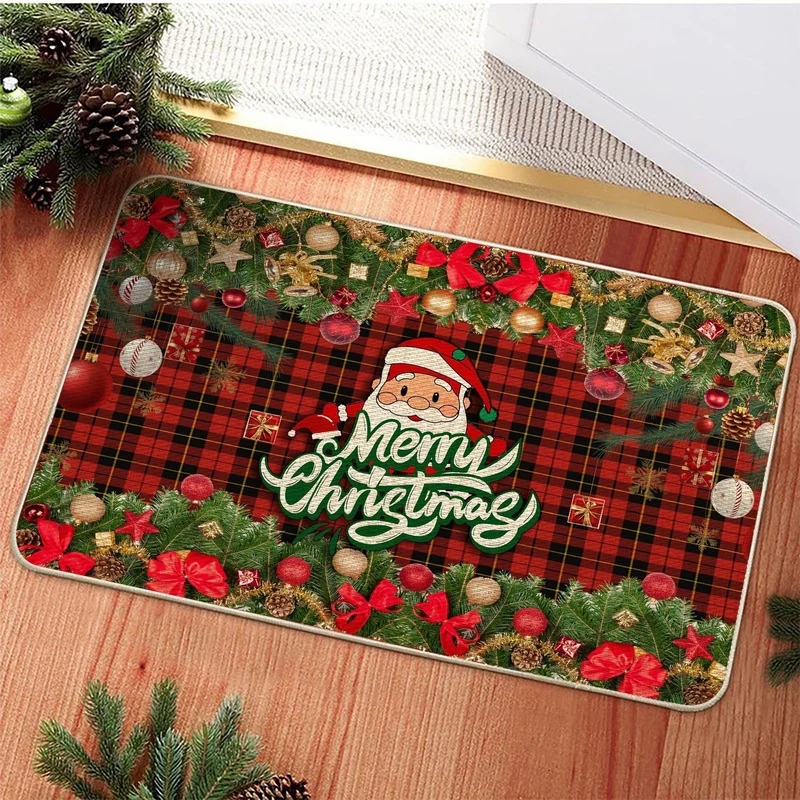 Christmas-Themed Decorative Door Mat Stornfield