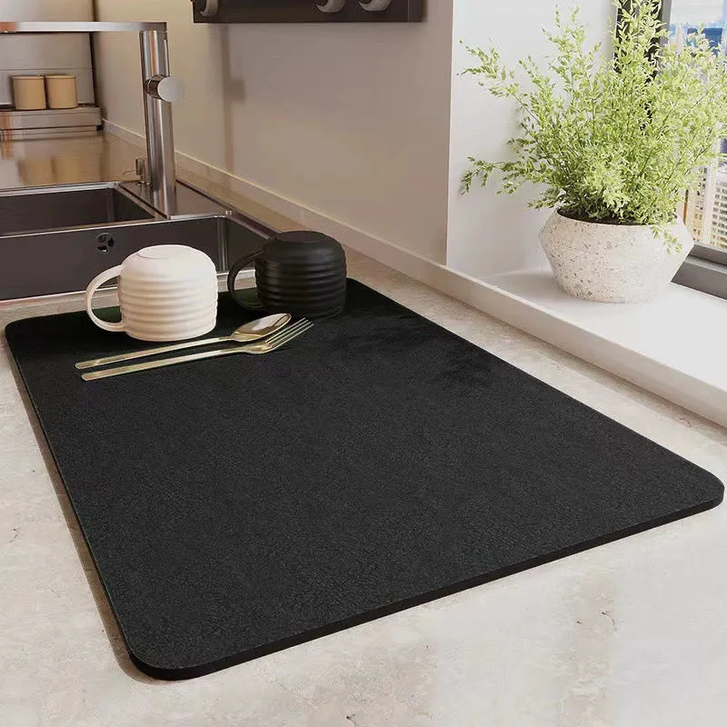 Checkerboard Design Kitchen Mat Stornfield
