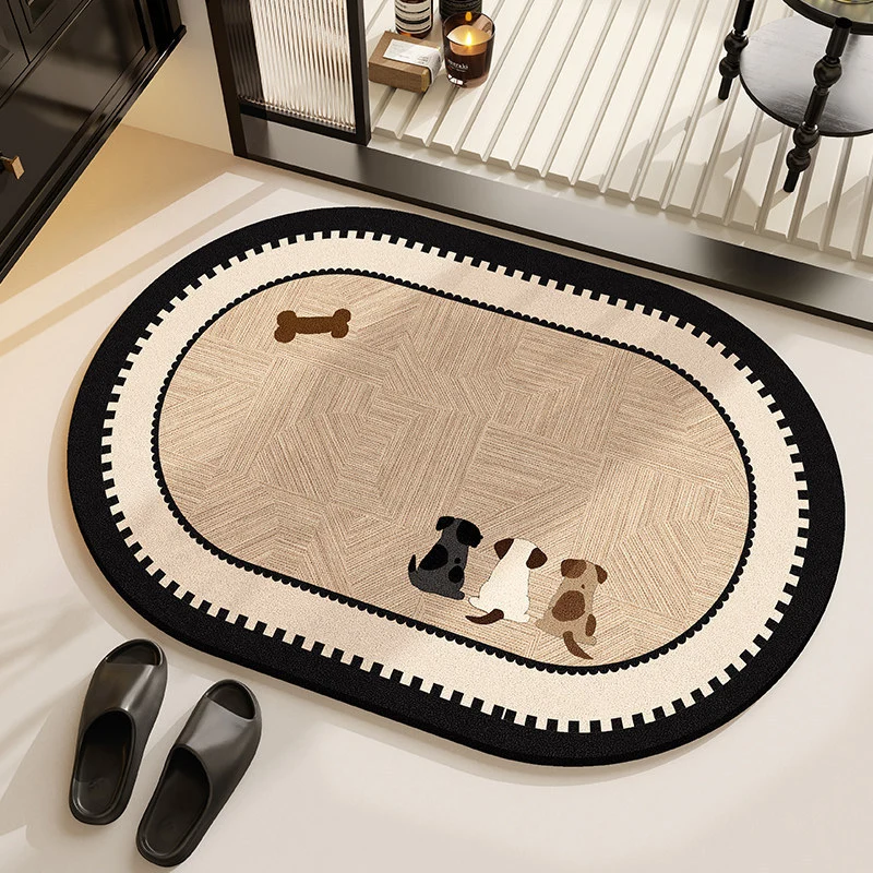 Cat-Themed Decorative Area Mat Stornfield
