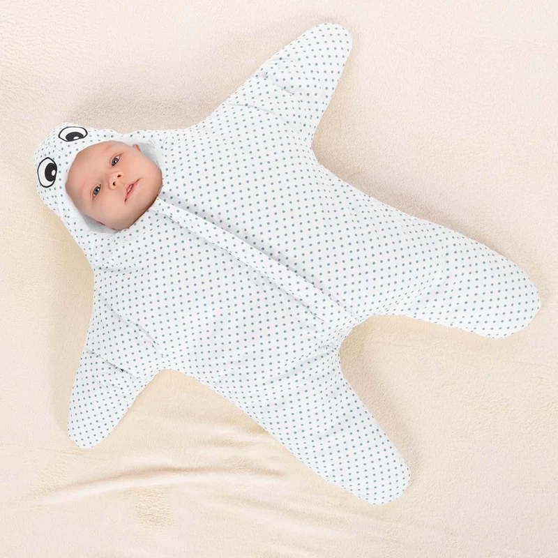 Baby Schlafsack Seestern - Fressender Babyschlafsack für Kleinkinder