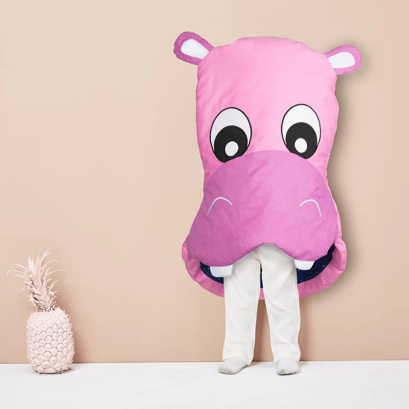 Baby Schlafsack Hippo - Fressender Babyschlafsack für Kleinkinder