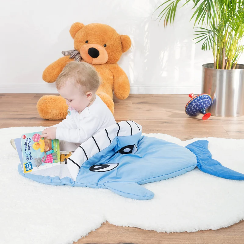 Baby Schlafsack Wal - Fressender Babyschlafsack für Kleinkinder
