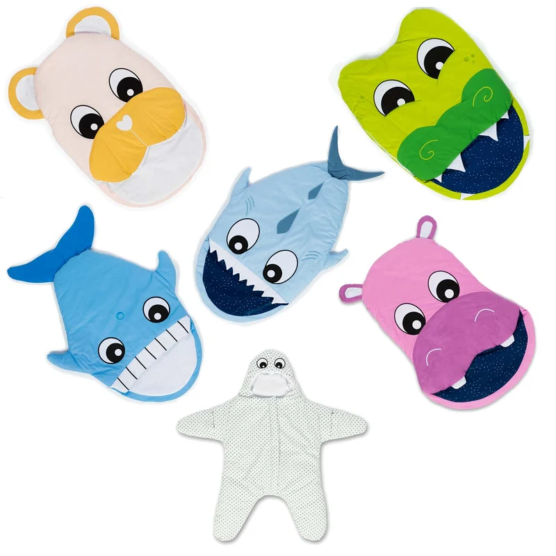 Baby Schlafsack Wal - Fressender Babyschlafsack für Kleinkinder