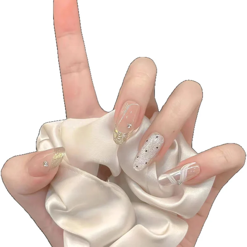 Artisanal Luxury Press-On Nail Set Stornfield