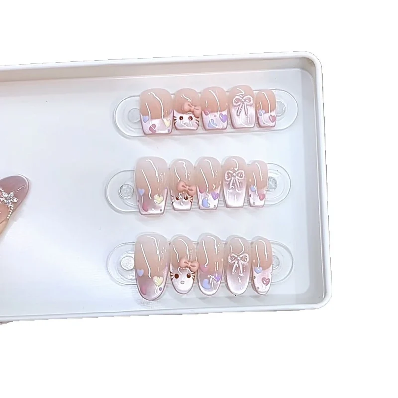 Themed Decorative Press-On Nail Set Stornfield