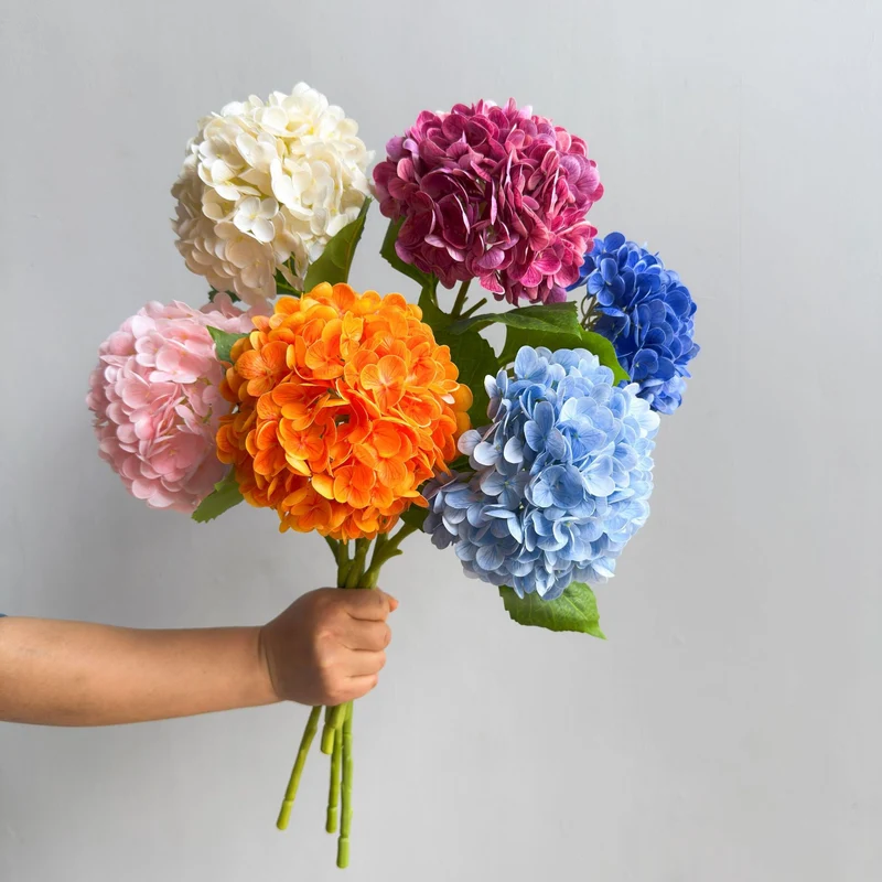 Faux Hortensie Blumenarrangement