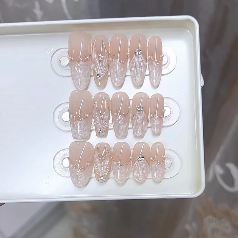 Premium Gel Press-On Nail Set Stornfield