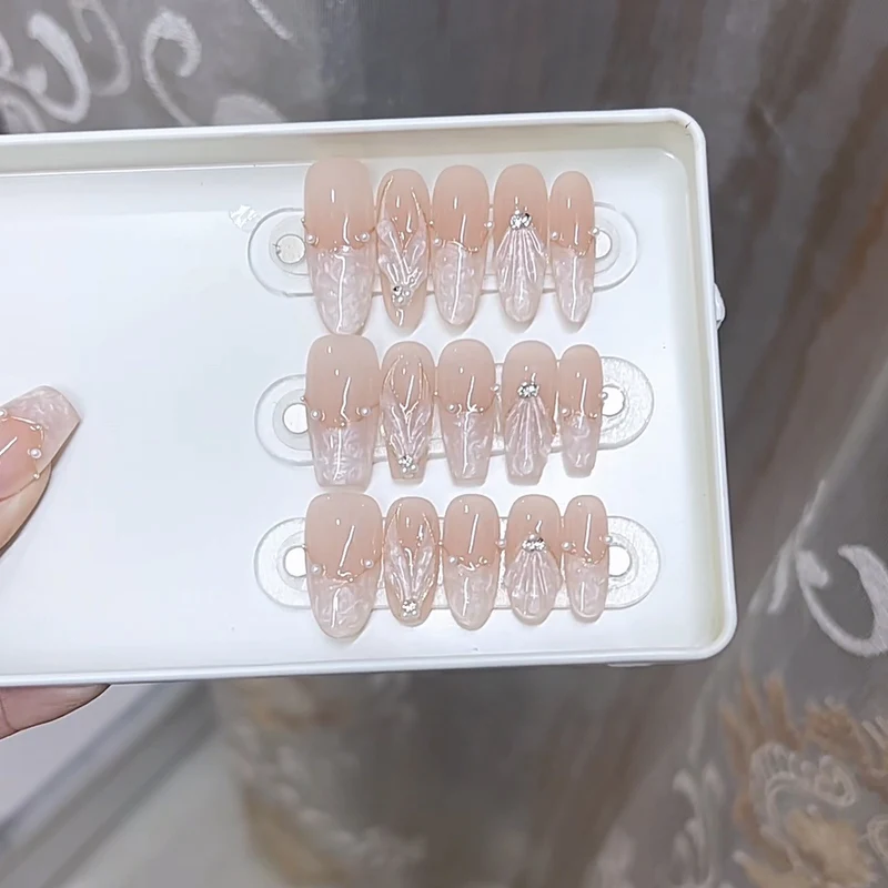Premium Gel Press-On Nail Set Stornfield