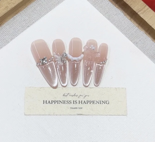 Premium Elegant Press-On Nail Set Stornfield