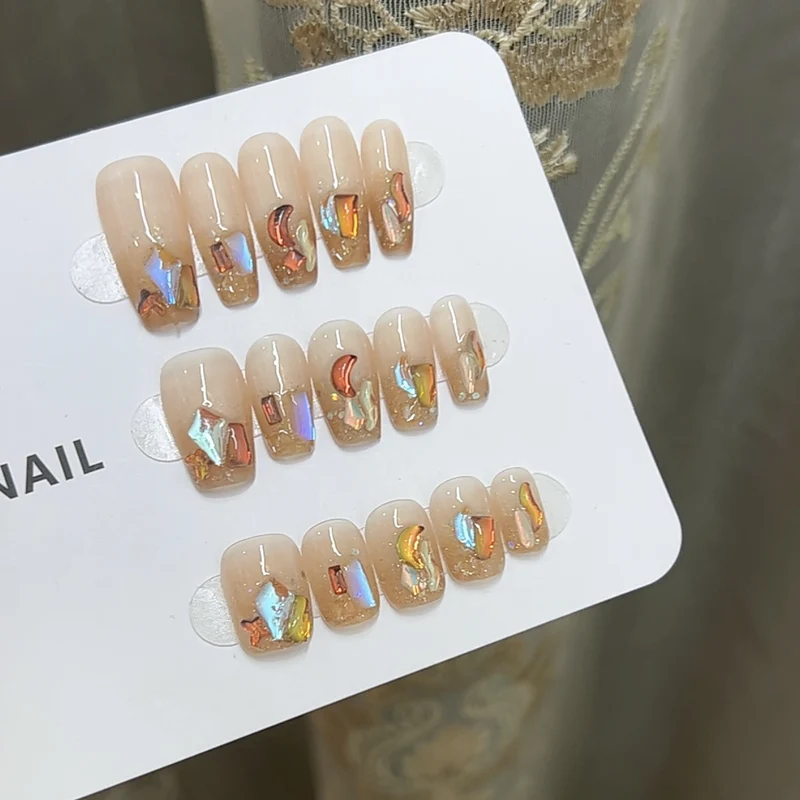 Glittering Press-On Nail Art Collection Stornfield