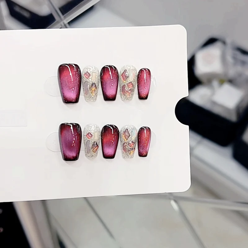 Glamorous Ombre Press-On Nail Set Stornfield