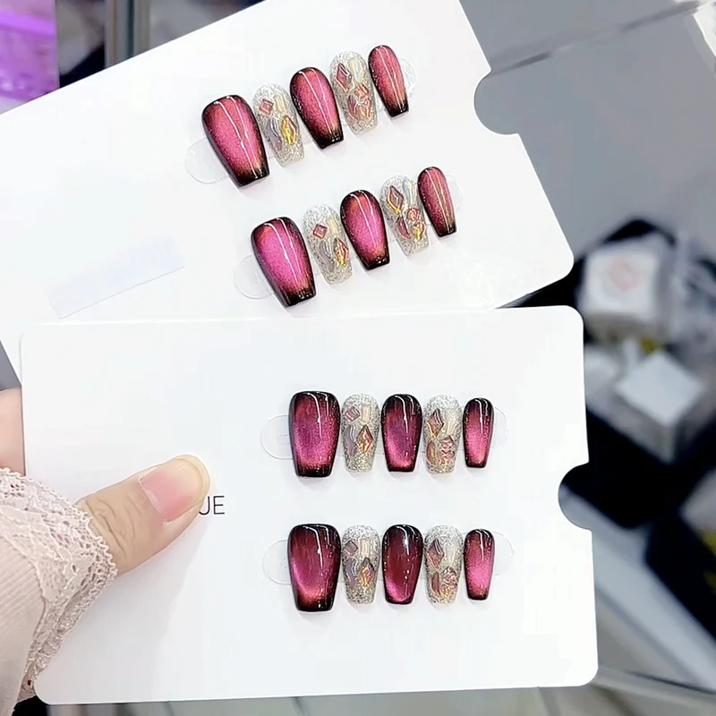 Glamorous Ombre Press-On Nail Set Stornfield