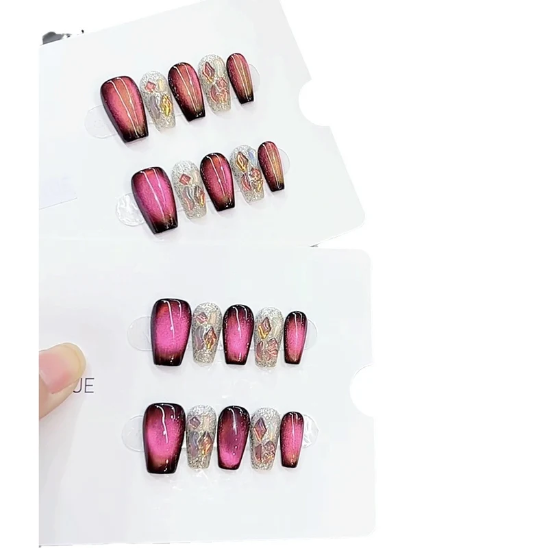 Glamorous Ombre Press-On Nail Set Stornfield