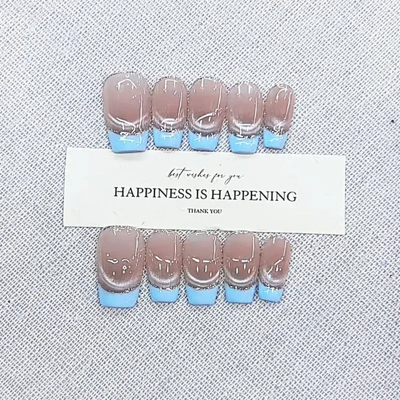 Glamorous Ombre Effect Press-On Nail Set Stornfield