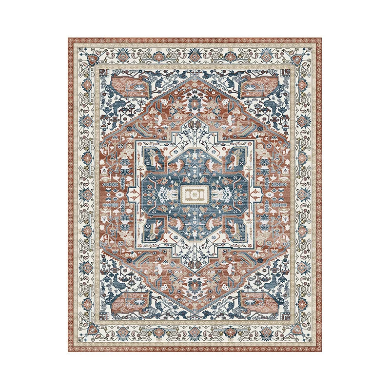 Vintage-inspirierter verzierter Teppich