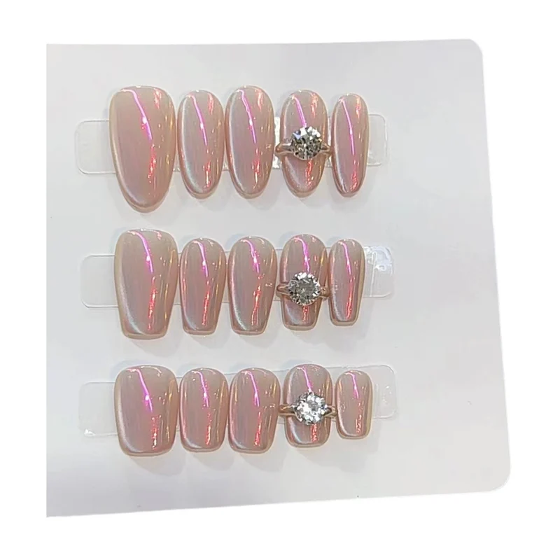 Glamorous Decorative Press-On Nail Set Stornfield