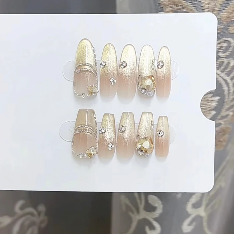 Glamorous Adhesive Press-On Nail Art Set Stornfield